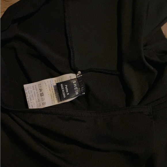 Chic Black One-Piece top - Picture 3 of 3